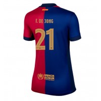 Maglie da calcio Barcelona Frenkie de Jong #21 Prima Maglia Femminile 2024-25 Manica Corta